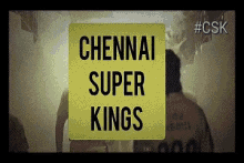 Chennai Super Kings Dhoni GIF