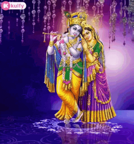 Radha Krishna God GIF - Radha Krishna God Devotional - Discover & Share GIFs
