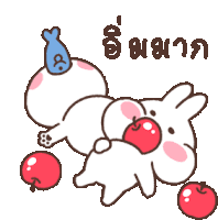 Mimineko Bunny Sticker - Mimineko Bunny Cat Stickers