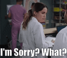 Greys Anatomy Monica Beltran GIF - Greys Anatomy Monica Beltran Im Sory What GIFs