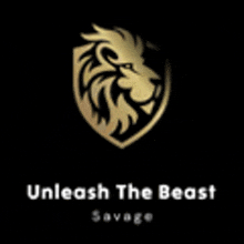 a logo for a company called unleash the beast