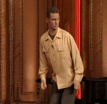 whose line is it anyway middle finger gif