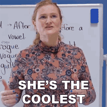 Shes The Coolest Ronnie GIF - Shes The Coolest Ronnie Engvid GIFs