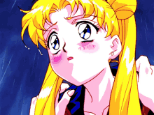 Sailor Moon Anime GIF - Sailor Moon Anime Blushing GIFs