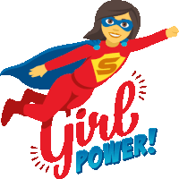 Girl Power Woman Power Sticker - Girl Power Woman Power Joypixels Stickers