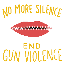 Silence Is Violence Gun Violence Sticker - Silence Is Violence Gun Violence Gun Control Stickers