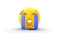 Crying Emoji Emoticons Sticker - Crying Emoji Emoticons Animated Crying Emoji Stickers