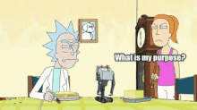 You Pass Butter GIF - Rick And Morty My Purpose Robot GIFs