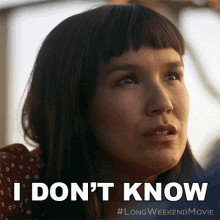 I Dont Know Vienna GIF - I Dont Know Vienna Long Weekend GIFs