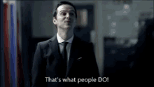 Thats What People Do Moriarty GIF
