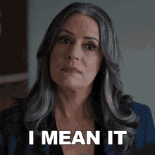 I Mean It Emily Prentiss GIF - I Mean It Emily Prentiss Paget Brewster GIFs