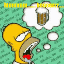 Mmm Beeerr Homer GIF - Mmm Beeerr Homer Homer Beer GIFs