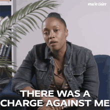 there was a charge against me makeda davis marie claire charge pressing charges