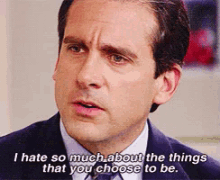 The Office Michael Scott GIF - The Office Michael Scott I Hate You GIFs