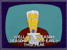 Treason Simpsons GIF - Treason Simpsons GIFs