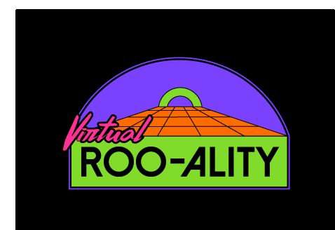 Virtual Rooality Bonnaroo Sticker - Virtual Rooality Bonnaroo Virtual Festival Stickers