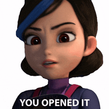 you opened it claire nunez trollhunters tales of arcadia you unlocked it you revealed it