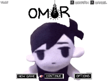a screenshot of a game called omur with a stuffed character