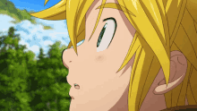 The Seven Deadly Sins Staring GIF - The Seven Deadly Sins Staring Wind GIFs