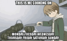 Anime Cooking GIF