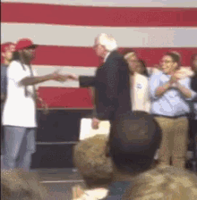 Bernie Handshake GIF - Bernie Handshake GIFs