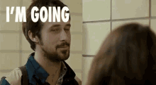 Im Going GIF - Ryan Gosling Im Going Leaving Slowly GIFs