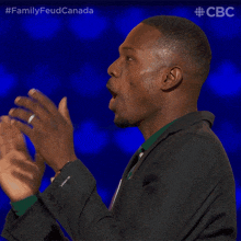Clapping Junior GIF - Clapping Junior Family Feud Canada GIFs