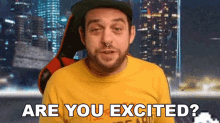Are You Excited Doodybeard GIF - Are You Excited Doodybeard Are You Ready GIFs