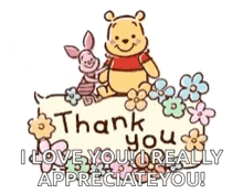 Thank You Baby Pooh GIF - Thank You Baby Pooh Disney GIFs
