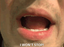 I Wont Stop I Cant Stop GIF - I Wont Stop I Cant Stop Ill Keep Trying GIFs