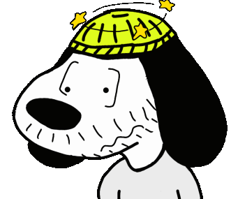 Nezst Snoopy Sticker - Nezst Snoopy Confused Stickers