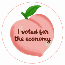 i voted for the economy economy economical money i voted