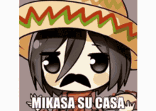 Mikasa Sucasa April Fools GIF