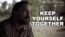 Keep Yourself Together Pete GIF - Keep Yourself Together Pete Tell Me Your Secrets GIFs