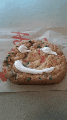 Tim Hortons Holiday Smile Cookie GIF - Tim Hortons Holiday Smile Cookie Christmas Cookies GIFs