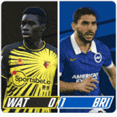 Watford F.C. (0) Vs. Brighton & Hove Albion F.C. (1) Half-time Break GIF - Soccer Epl English Premier League GIFs