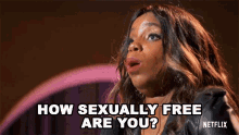 how sexually free are you london hughes sexually free sexually question