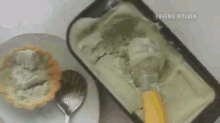 Green Tea Ice Cream GIF - Greentea Icecream Dessert GIFs