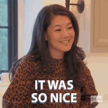 It Was So Nice Real Housewives Of Beverly Hills GIF - It Was So Nice Real Housewives Of Beverly Hills It Was Good GIFs