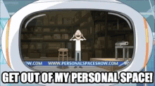 Personal Space Rickand Morty GIF - Personal Space Rickand Morty GIFs