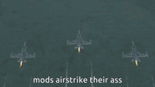 Mods Airstrike GIF - Mods Airstrike Villager GIFs