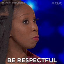 Be Respectful Family Feud Canada GIF - Be Respectful Family Feud Canada Show Some Respect GIFs