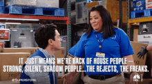 It Just Means Were Back Of House People Sandra GIF - It Just Means Were Back Of House People Sandra Superstore GIFs