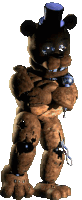 Withered Freddy Fnf Sticker - Withered Freddy Fnf Fnaf 2 Stickers