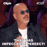 That Was Impeccably Perfect Howie Mandel GIF - That Was Impeccably Perfect Howie Mandel Canadas Got Talent GIFs