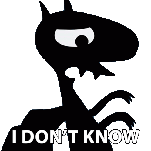 I Don'T Know Luci Sticker - I Don'T Know Luci Eric André Stickers