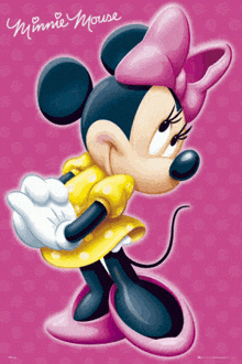 Minnie Mouse Lovely Eyes GIF - Minnie Mouse Lovely Eyes Blink GIFs