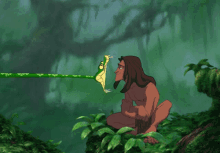Tarzan Snake Bite GIF