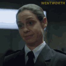 Nodding Vera Bennett GIF - Nodding Vera Bennett Wentworth GIFs