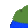 a close up of a frog 's face with a tree in the background and a river in the background .